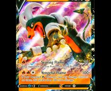 Houndoom V 021/189 Double Ultra Rare Darkness Ablaze Pokemon Card