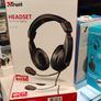 Trust Quasar PC Headset with Microphone, Stereo Sound, 3.5mm Jack, Flexible Microphone, Inline Control, Over-ear Headphones for Computer, Laptop, Teams, Skype, Zoom - Black (USED) Image 5