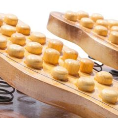 wooden thai foot massager