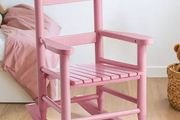 Pink child rocking chair