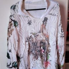 Plus size 2 in 1 top blouse size 20/22