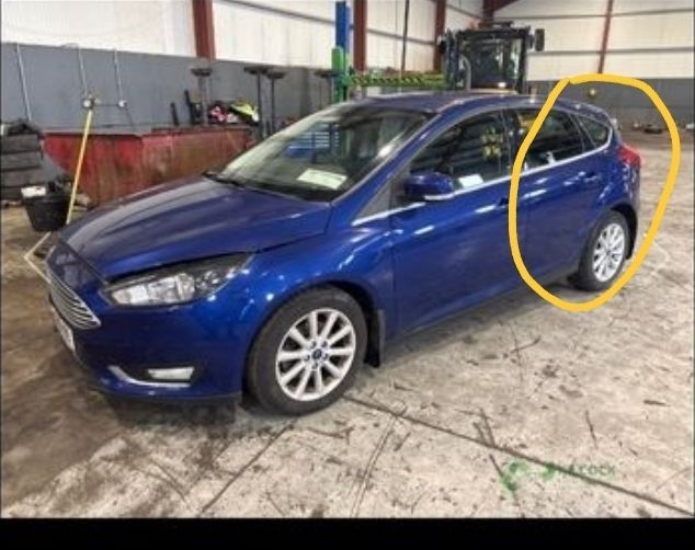 Ford Focus Mk 3 Rear Passenger Door Interal Parts Only