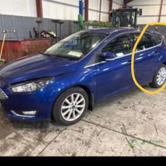 Ford Focus Mk 3 Rear Passenger Door Interal Parts Only