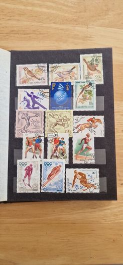 80's CCCP Soviet Post Stamps