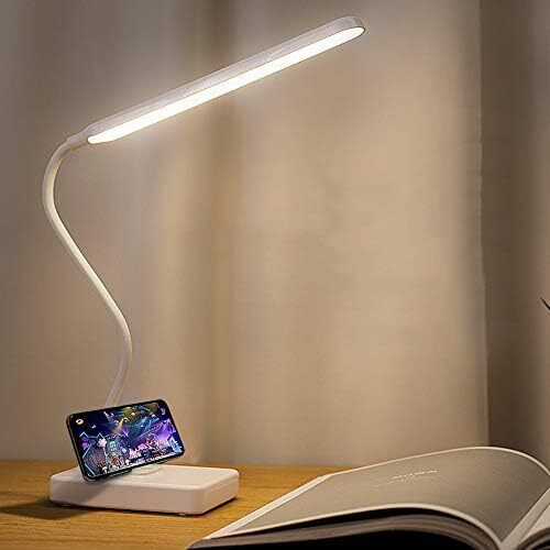 Rechargeable Desk Lamp Reading Light Cordless Table Lamp, Large Battery,Touch Dimmable
