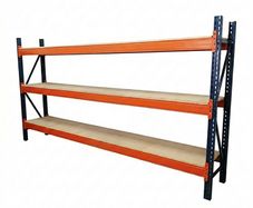 4.1m Mecalux (will not bow) Used Garage Shelving