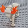 Lego Minifigure Glow in the dark Skeleton Horse Image 2