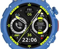 Soudorv S50 Unisex Smartwatch, HD with Bluetooth Calls, Fitness Tracker, Pedometer with Sports Modes, Sleep Monitor, SpO2 Measurement