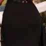 Black floor length dress Image 2