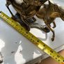 vintage brass horses Image 2