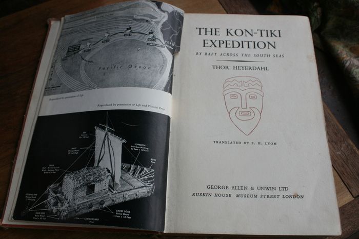 The Kon-Tiki epedition by raft across the south sea