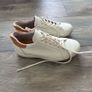 Ecco unisex leather trainers Image 4