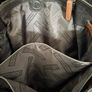 Genuine leather black and dark brown shoulder bag by Karen Millen Image 6