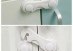 5x Baby Safety Child Lock Door Cupboard Drawer Fridge Plastic Locks Multifunction