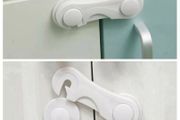 5x Baby Safety Child Lock Door Cupboard Drawer Fridge Plastic Locks Multifunction