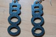 Handmade Halloween Boo Earrings