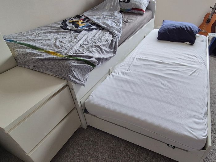 child bed with drawer bed