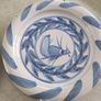 Set Of 2 Fish Hanging Wall Plates Signed On The Back. Image 8