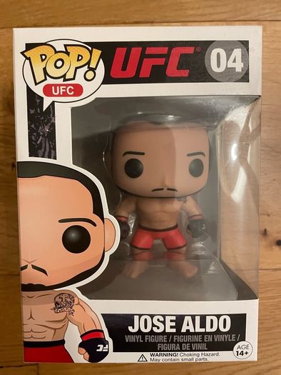 Vaulted Funko Pop! Jose Aldo #4 UFC. Mint Condition.