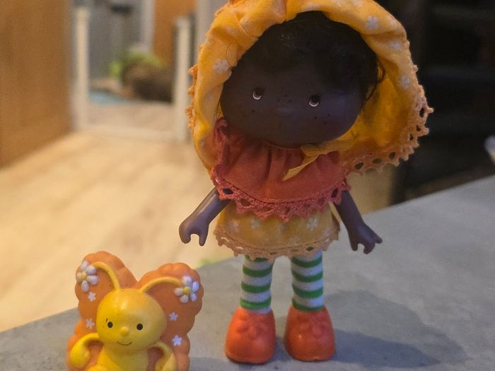 Orange Blossom Doll Friend with Butterfly Marmalade pet but complete outfit HTF AGC Kenner A.G.C same era as MLP G1 My Little Pony