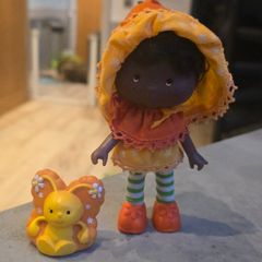 Orange Blossom Doll Friend with Butterfly Marmalade pet but complete outfit HTF AGC Kenner A.G.C same era as MLP G1 My Little Pony