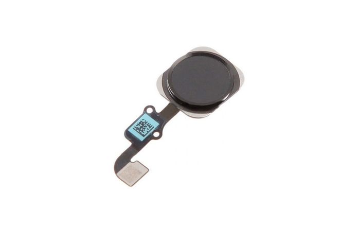 For iPhone 6 / iPhone 6 Plus Home Button Fingerprint Touch ID Flex Cable Black - FHT20IPHB
