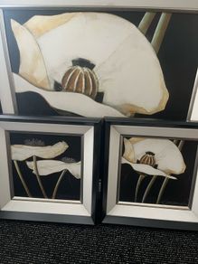 paintings and mirror