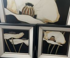paintings and mirror