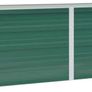 Raised Garden Bed 160cm Galvanised Steel Planter Box Green Image 2