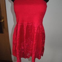 BNWT New Look Inspire Pink embellished Hem Boob Tube size UK18 EUR46 Postage included