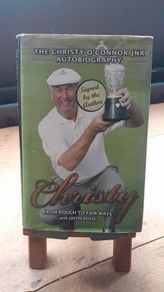 Christy O'Connor Jnr - Signed/Autographed Book