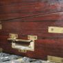 Antique Wooden Writing Box 19th century ,Brass fittings Image 5