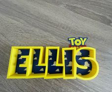 Toy Story stand - custom name