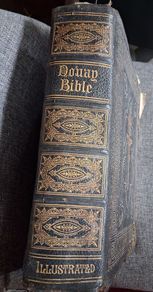 Douay Bible Illustrated / James Duffy ,Dublin,ca 1860