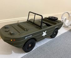 action man 1970s Cherilea Amphibious Jeep
