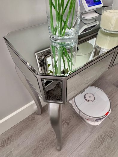 Glamour glass console table
