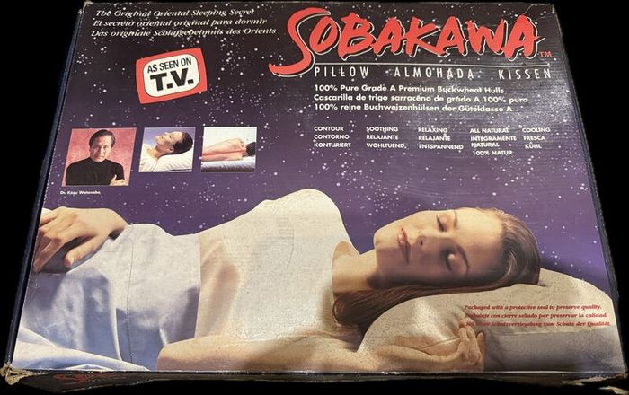 King size Sobakawa Pillow in box - never used