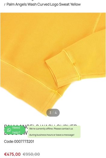 Palm Angels swestshirt