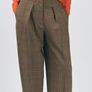 Zara Collection brand New Check Darted Trousers size L with Tag Image 2