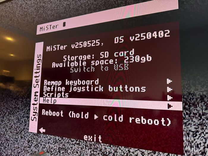 Mister FPGA plug and play