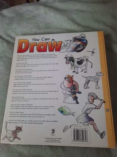 you can draw cartoons