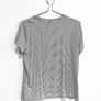 Pre Owned Marciano by Guess Beaded Panther Striped Tee Image 3