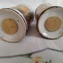 Midwinter , salt & pepper shakers, Stonehenge, Nasturtium, 1970s pottery, 1970s tablewear Image 4