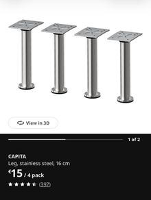 Ikea capita legs