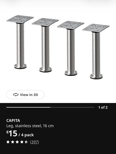 Ikea capita legs