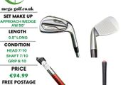 Titleist T100 2019 Wedge Aw 50 Degree / Kbs Tour Stiff