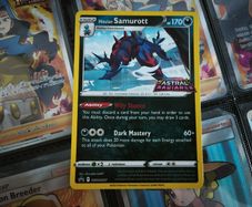 Hisuian Samurott ! Promo ! Astral Radiance Stamp ! 2022 ! Pokemon Card !