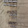 19 vintage US and UK wood drill bits, with wrap, D18 post 7e Image 8