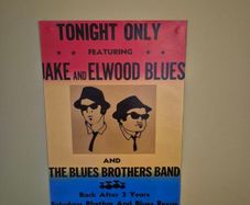 Blues Brothers Canvas Poster