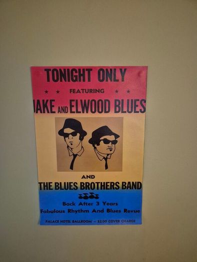 Blues Brothers Canvas Poster